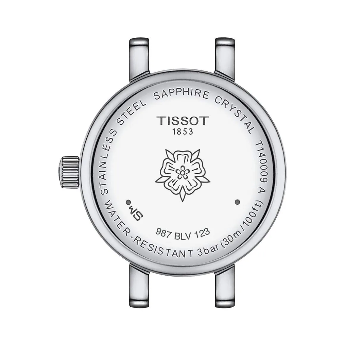 Montre TISSOT T-LADY LOVELY ROUND femme cadran gris bracelet acier inoxydable