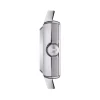 Montre TISSOT T-LADY LOVELY SQUARE femme cadran gris diamants bracelet acier inoxydable
