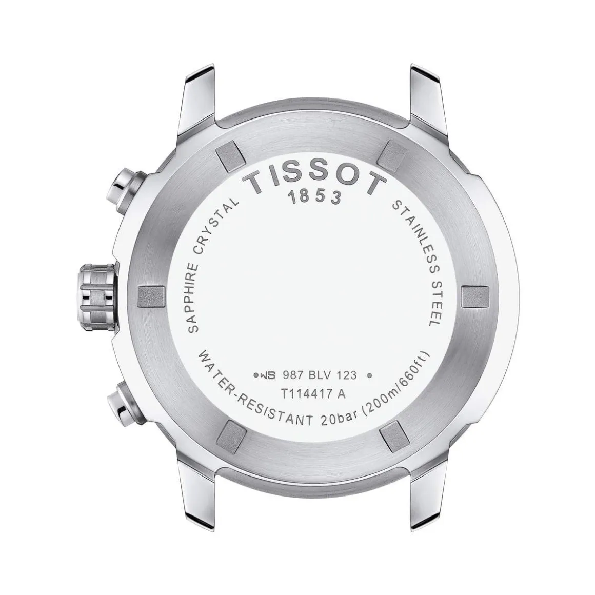 Montre TISSOT T-SPORT PRC 200 homme cadran bleu bracelet acier inoxydable