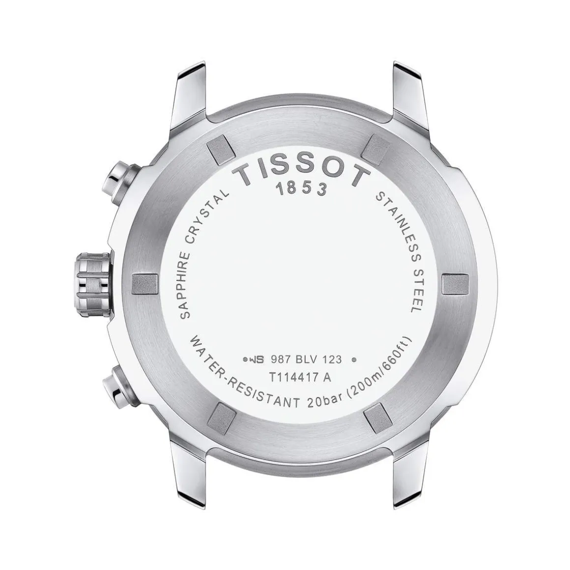 Montre TISSOT T-SPORT PRC 200 homme cadran noir bracelet caoutchouc noir