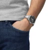 Montre TISSOT T-SPORT SEASTAR 1000 homme automatique cadran noir bracelet acier inoxydable