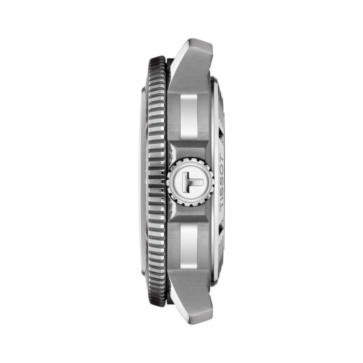 Montre TISSOT T-SPORT SEASTAR 2000 POWERMATIC 80 homme automatique cadran bleu bracelet acier inoxydable