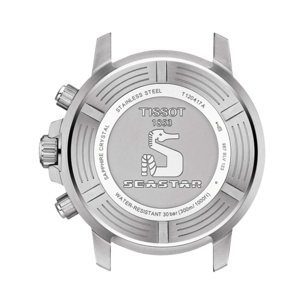 Montre TISSOT T-SPORT SEASTAR 1000 homme cadran vert bracelet acier inoxydable