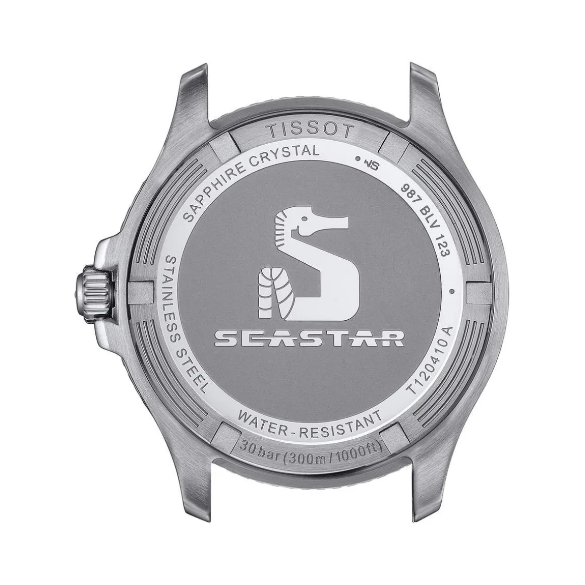 Montre TISSOT T-SPORT SEASTAR 1000 mixte cadran noir bracelet acier inoxydable