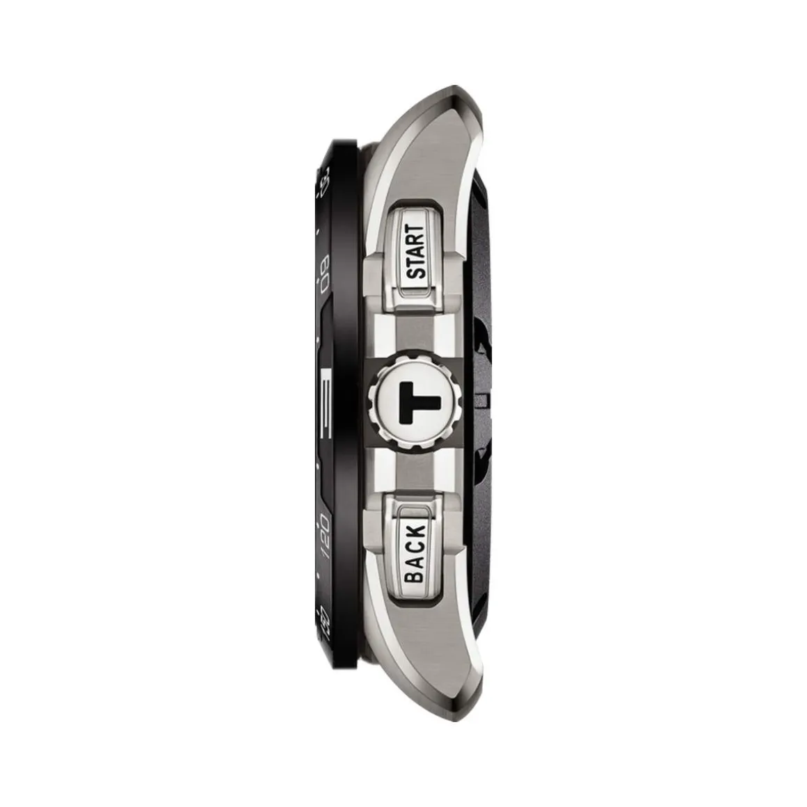 Montre TISSOT T-TOUCH CONNECT SOLAR homme cadran noir bracelet titane