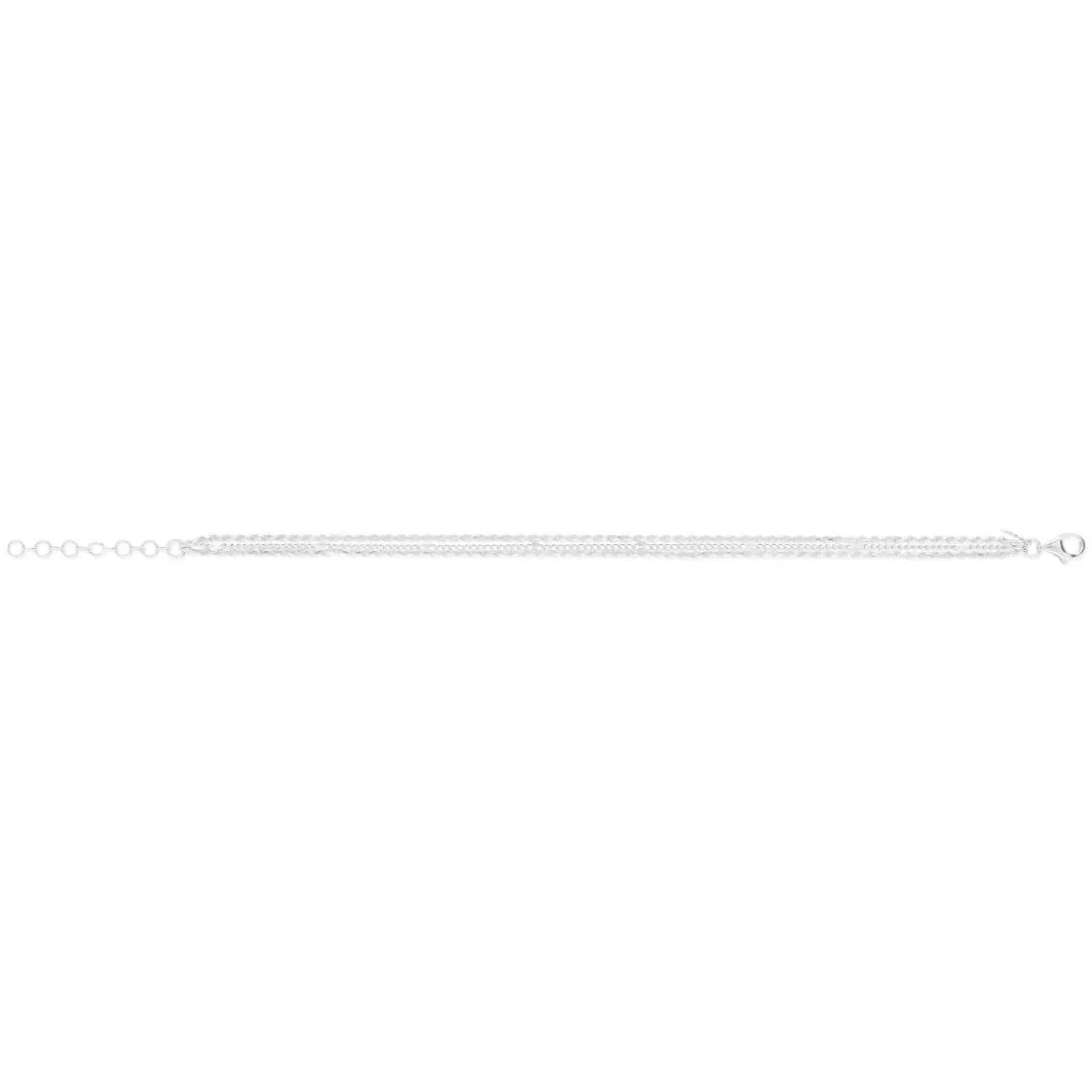Parure argent 925 collier bracelet