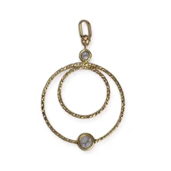 Pendentif d'occasion or 750 jaunezirconias