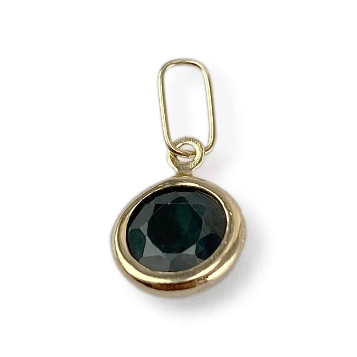 Pendentif d'occasion or 750 jaune saphir