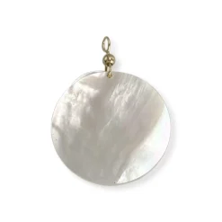 Pendentif d'occasion or 750 jaune nacres