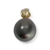 Pendentif d'occasion or 750 jaune perle de tahiti
