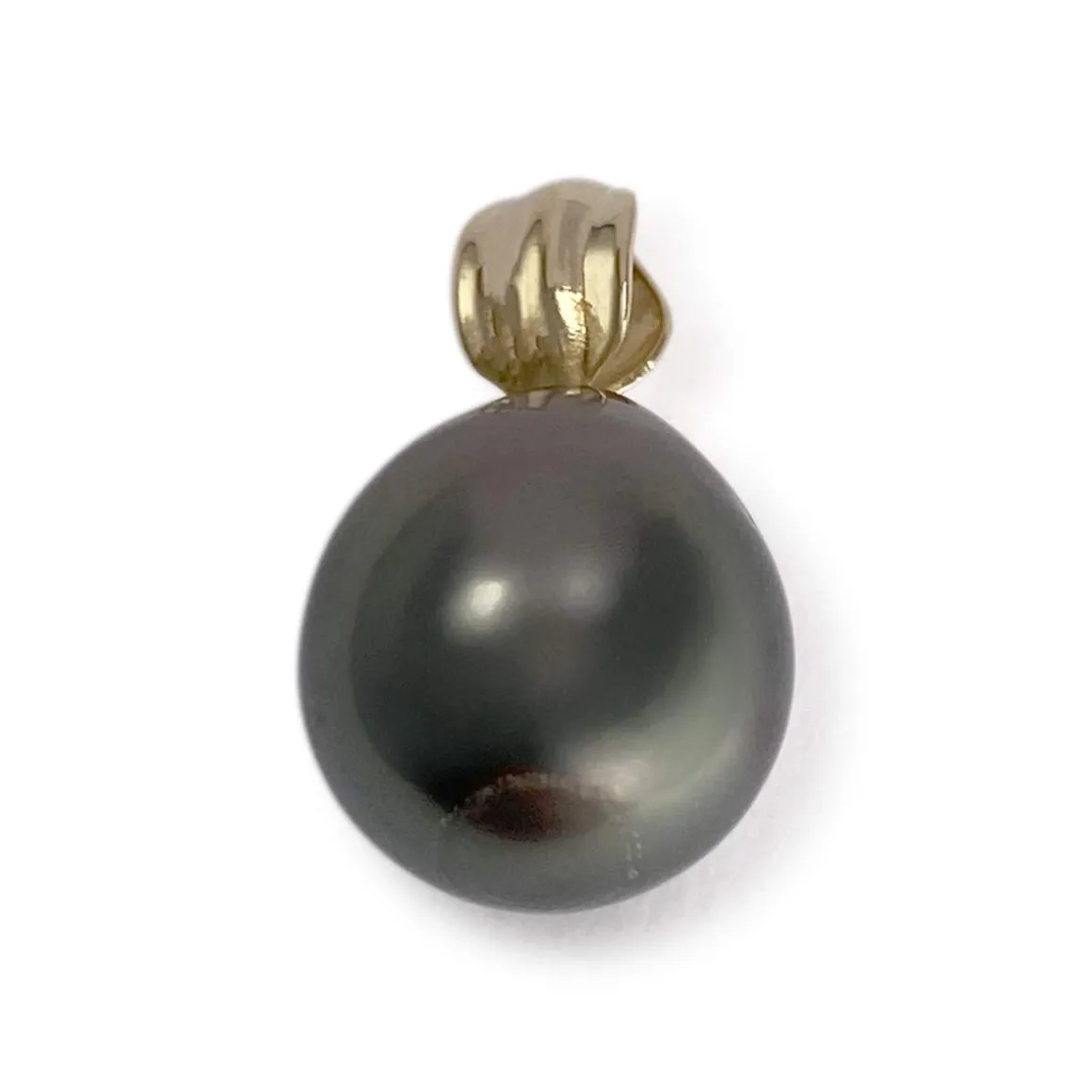 Pendentif d'occasion or 750 jaune perle de tahiti
