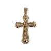 Pendentif d'occasion or 750 jaune croix