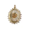 Pendentif d'occasion or 750 perles de chine