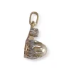 Pendentif d'occasion 2 ors 750 perle de culture diamant