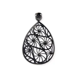 Pendentif d'occasion or 750 2 tons diamants