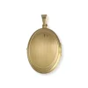 Pendentif d'occasion  or 750 2 tons porte photo diamant
