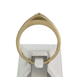 Solitaire d'occasion or 750 jaune diamant