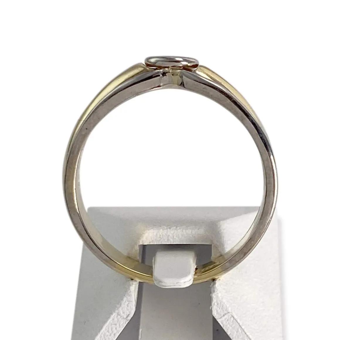 Solitaire d'occasion 2 ors 750 diamant