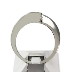 Solitaire Garel d'occasion or 750 blanc diamant